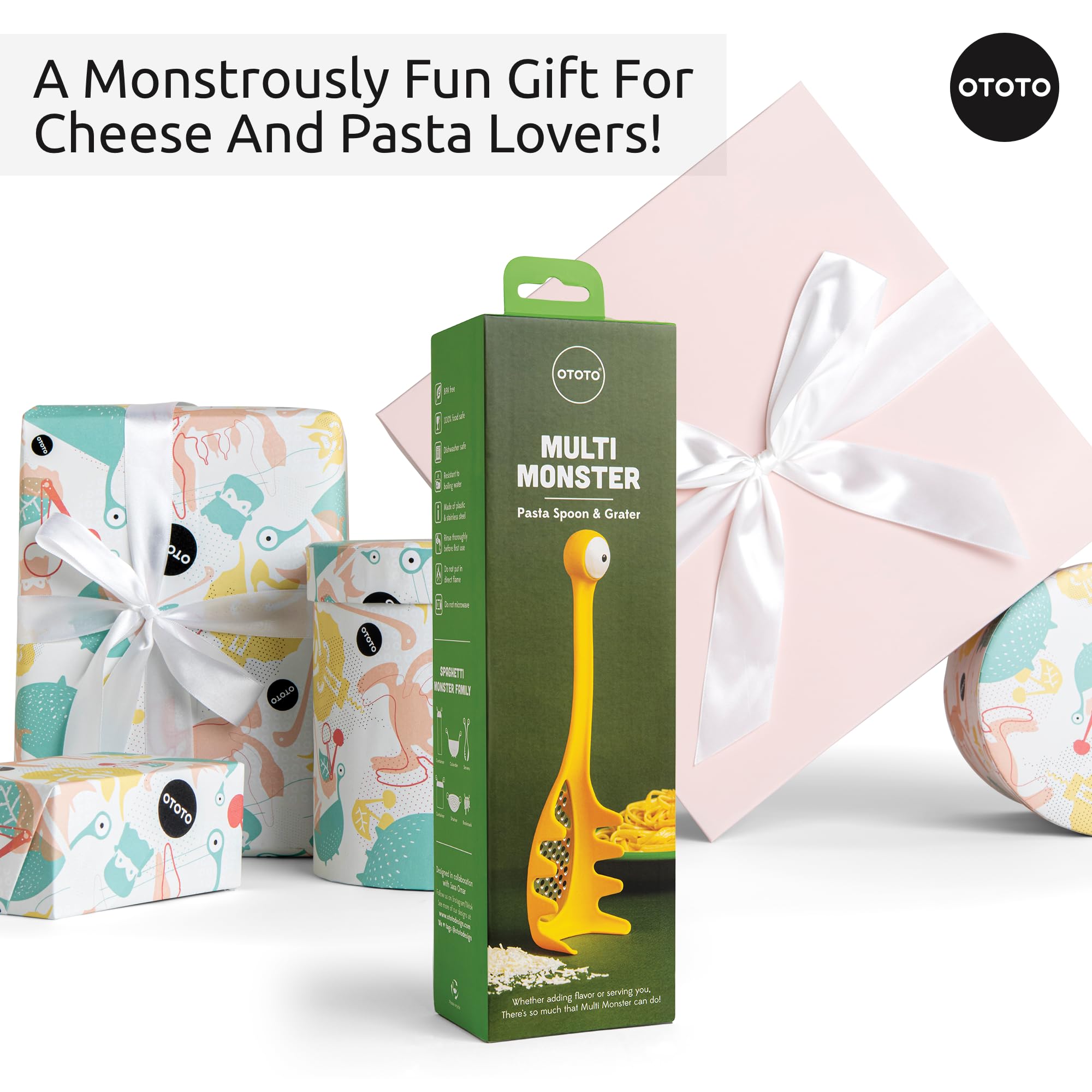 OTOTO Multi Monster conversation-starter gadget for entertaining meals.