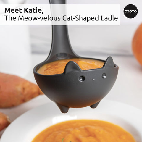 OTOTO Muscateers trio kitchen gift set for cat lovers and gothic décor