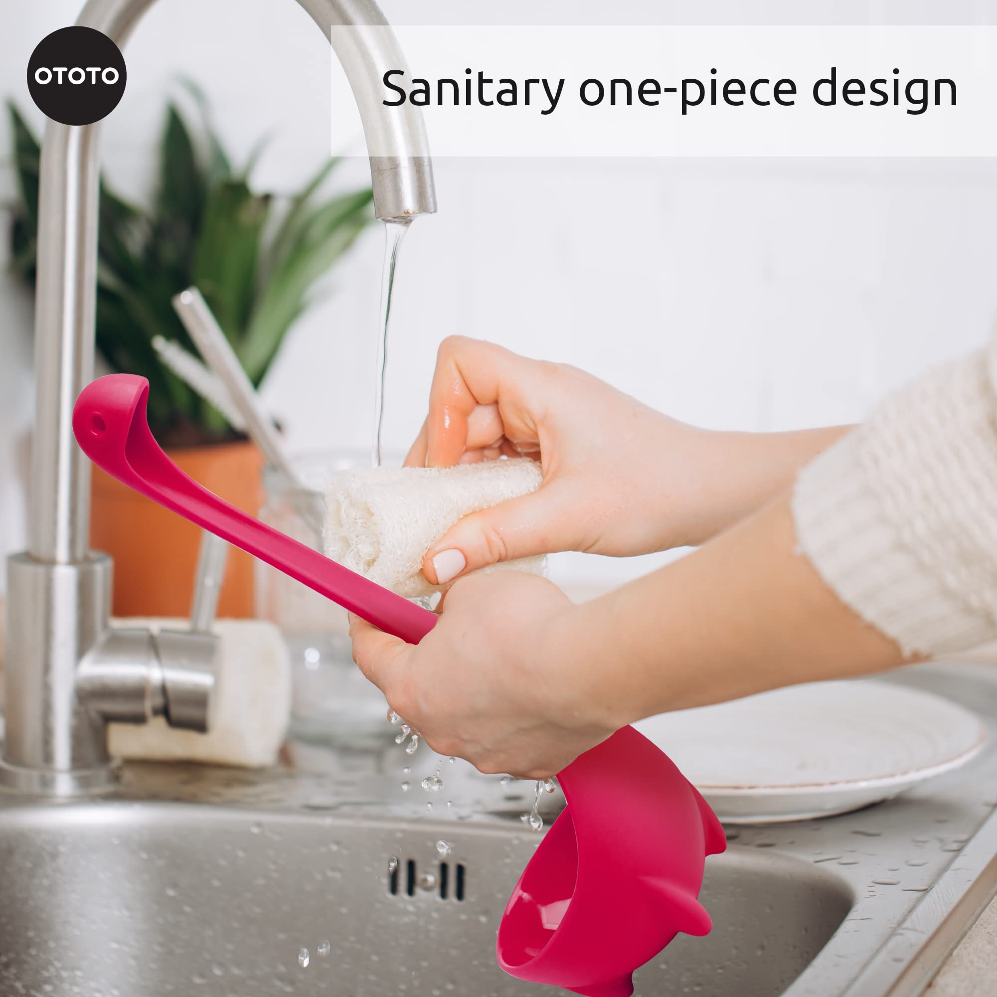 OTOTO Nessie Ladle jumbo size ideal for large pots and family meals