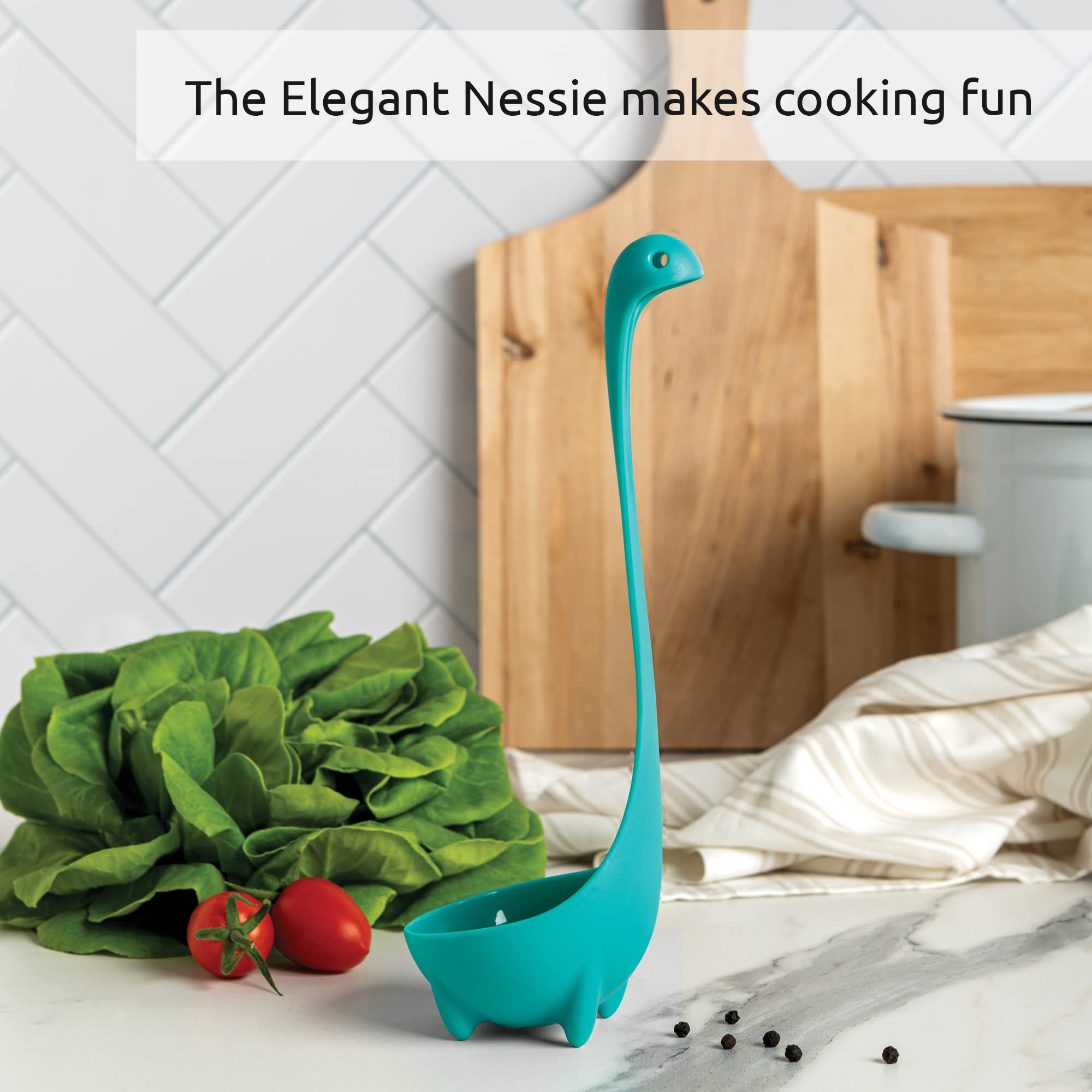 OTOTO Nessie ladle packaging on display inspires quirky kitchen gifting