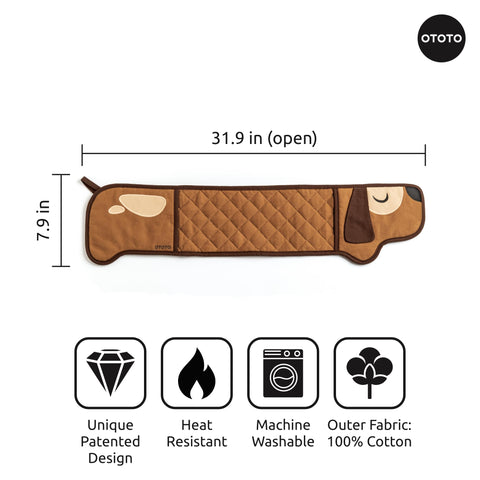OTOTO oven mitts make a great dog lover gift for bakers