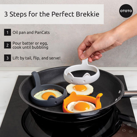 OTOTO PanCats rings are dishwasher safe for quick cleanup
