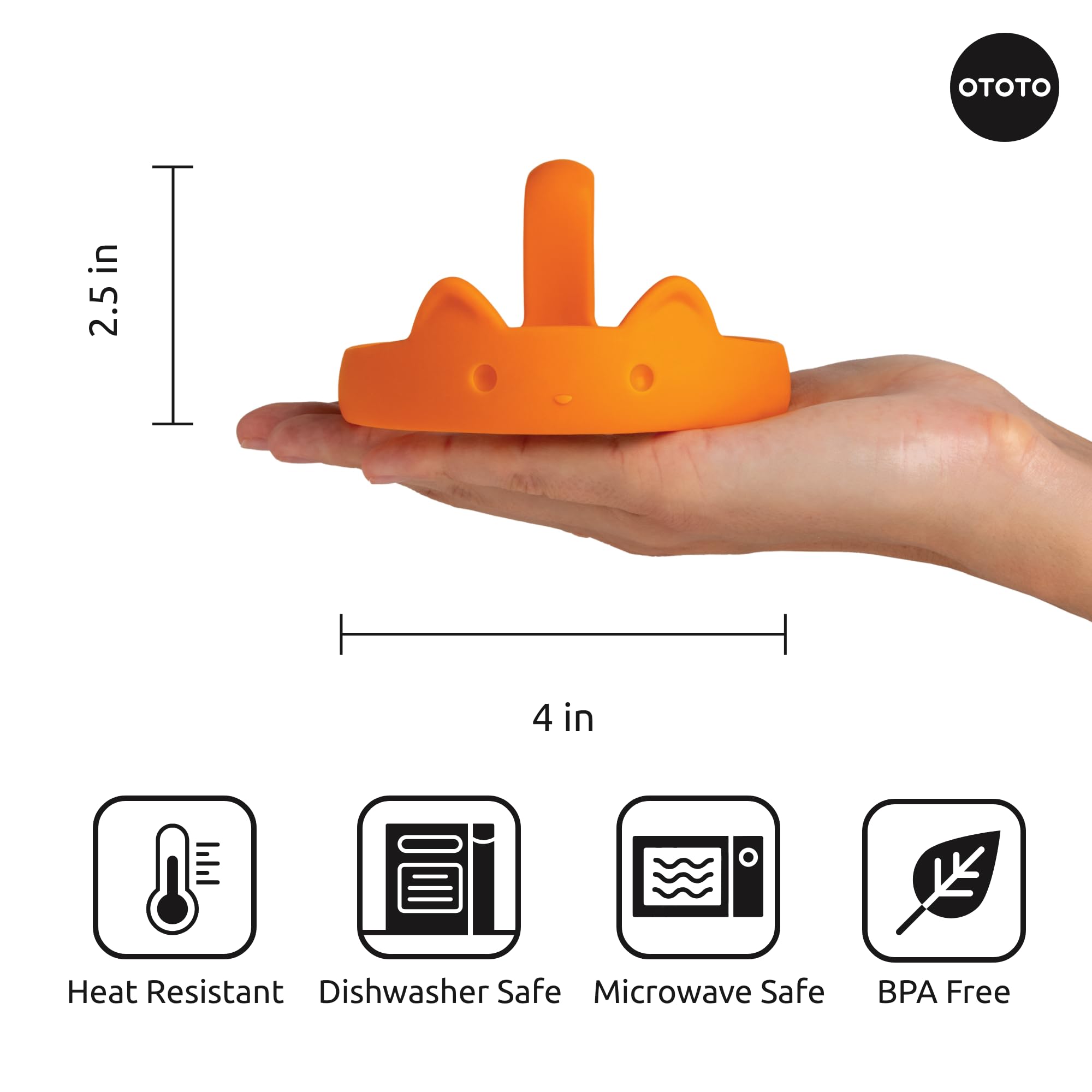 OTOTO PanCats silicone build for durable, long-lasting use