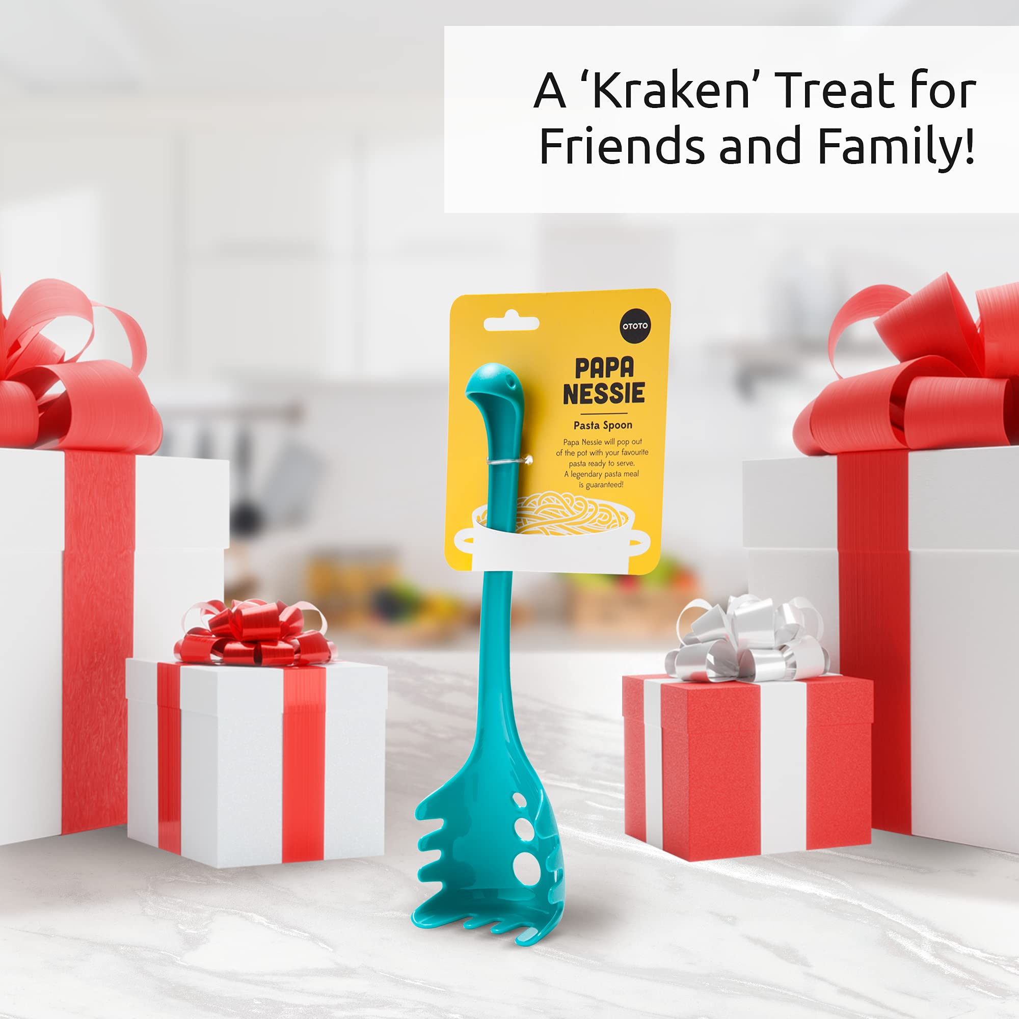 OTOTO Papa Nessie dishwasher-safe design cleans up quickly.