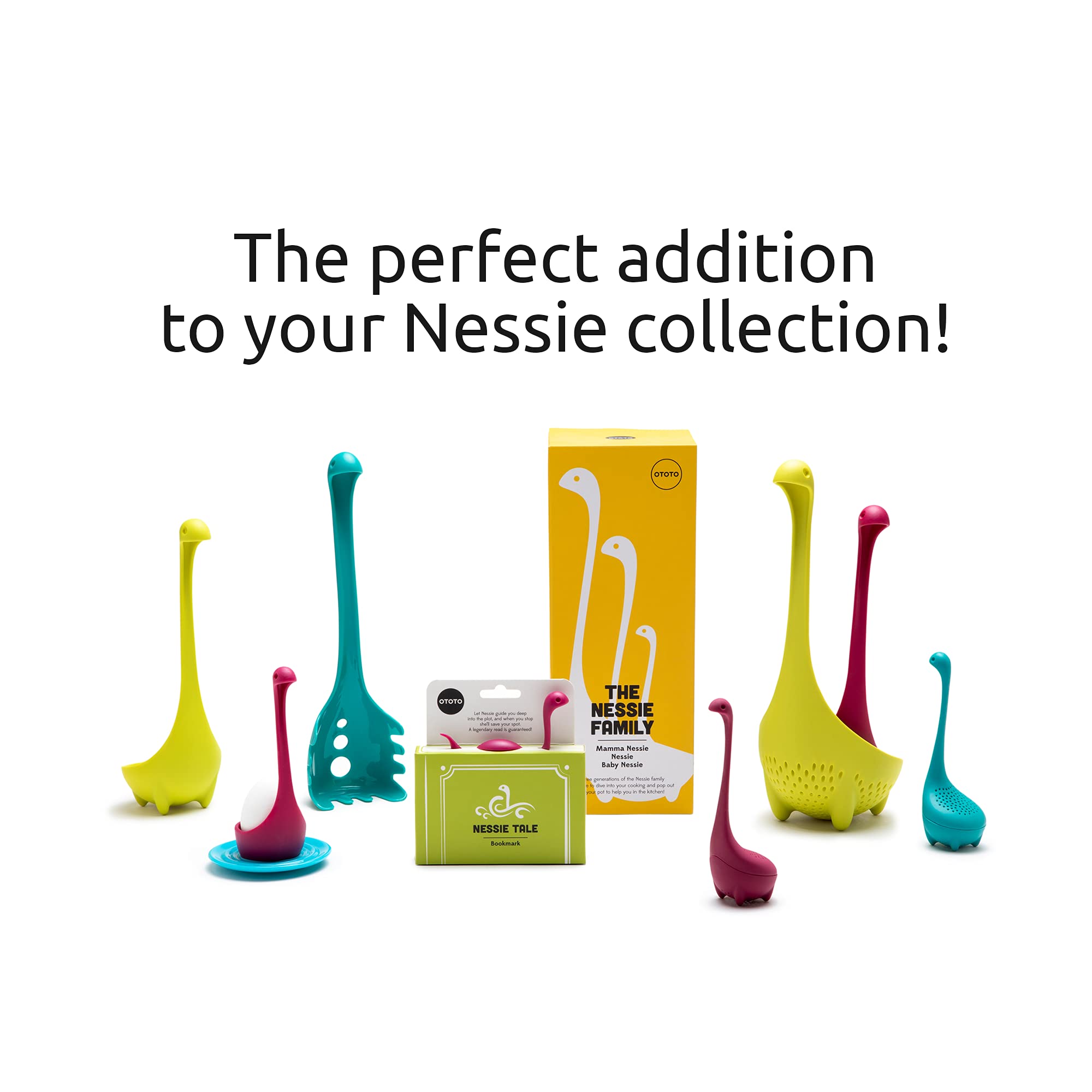OTOTO Papa Nessie adds playful charm to any kitchen gadget.