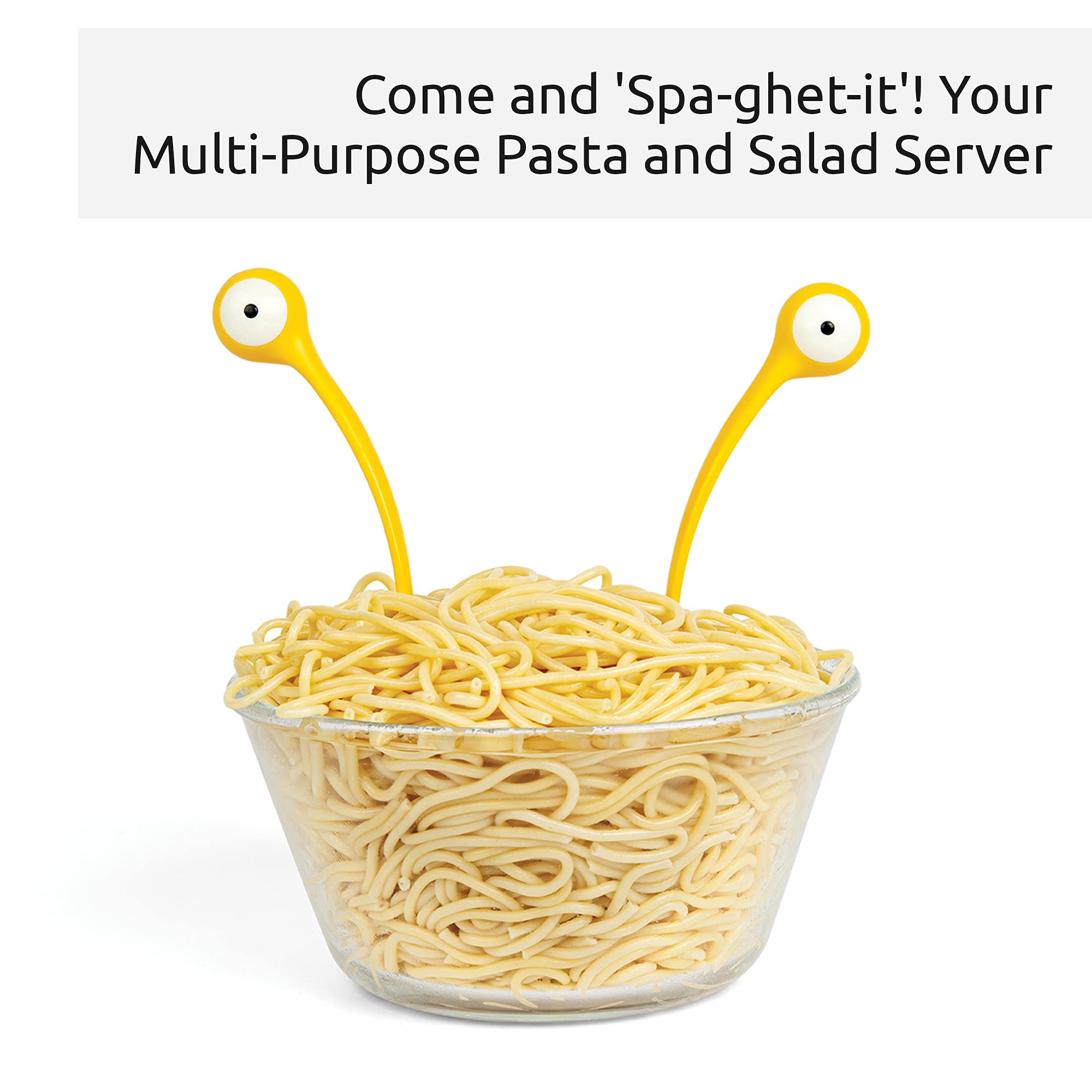 OTOTO Pasta Monsters dishwasher-safe design for quick cleanup.
