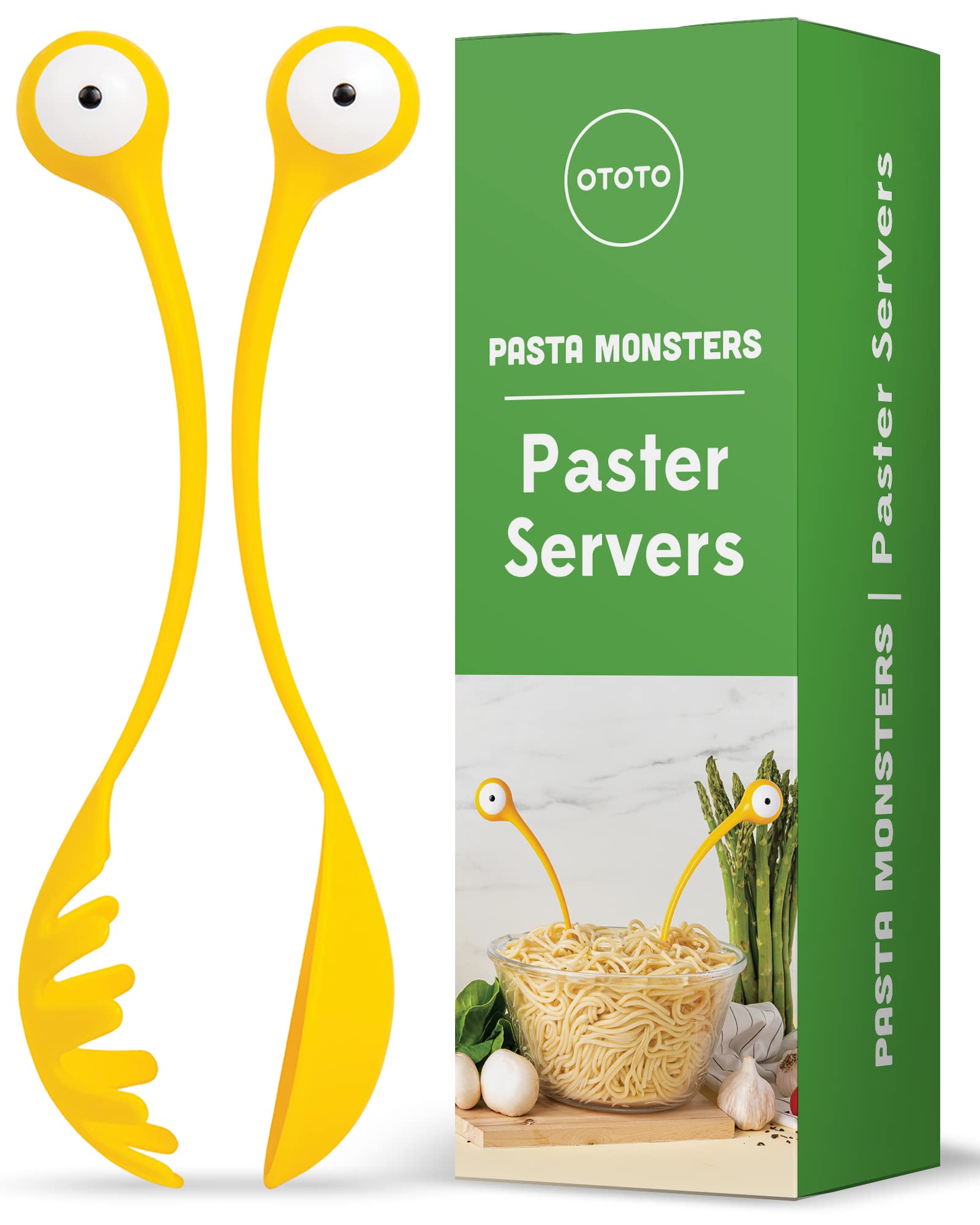 OTOTO Pasta Monsters spoon for pasta serving and everyday meals.