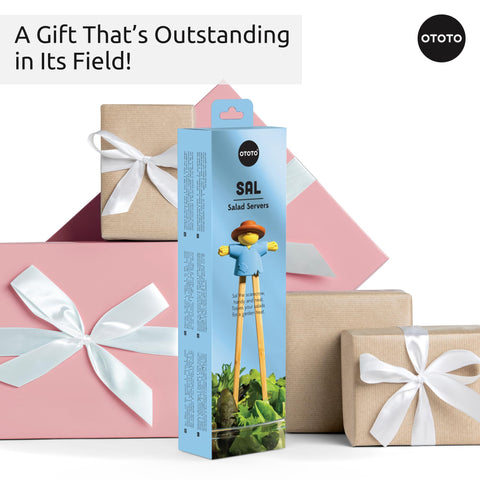 OTOTO Sal Scarecrow blue-kitchen-gift scene suggests cute, practical gifting idea