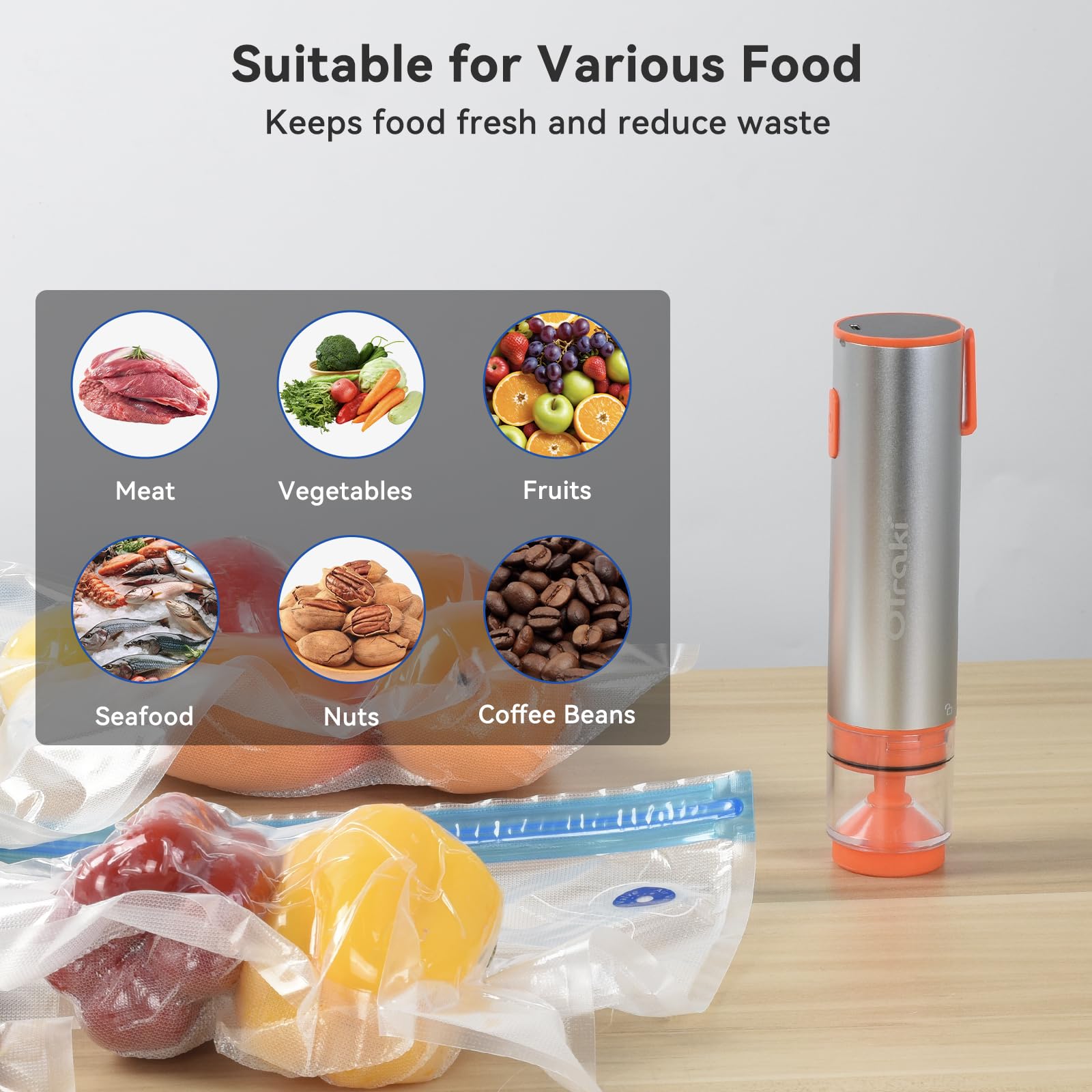 OTraki multi-scene accessories photographed for kitchen, camping, and gym use