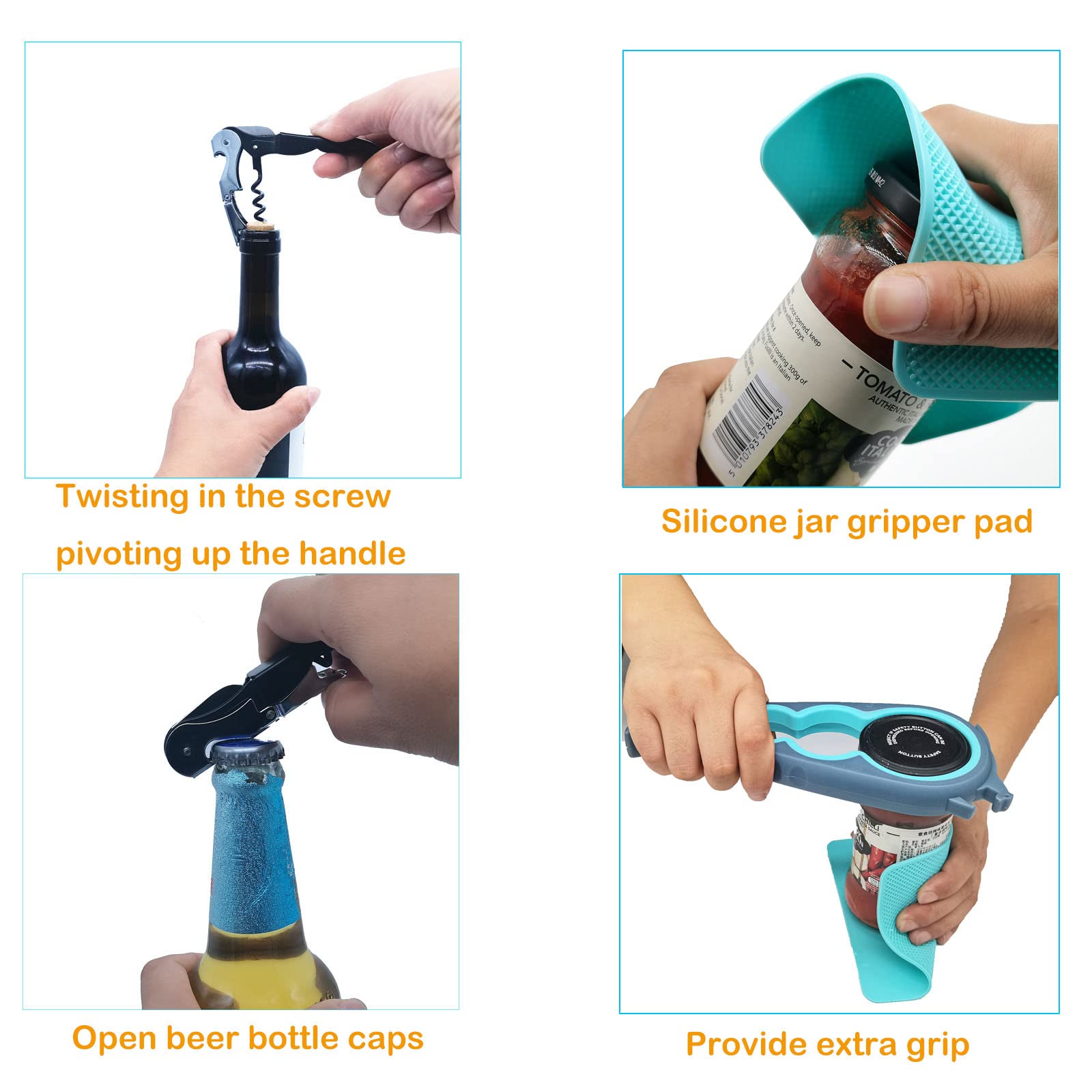 Otstar lever-action mechanism demonstrating easy grip for seniors