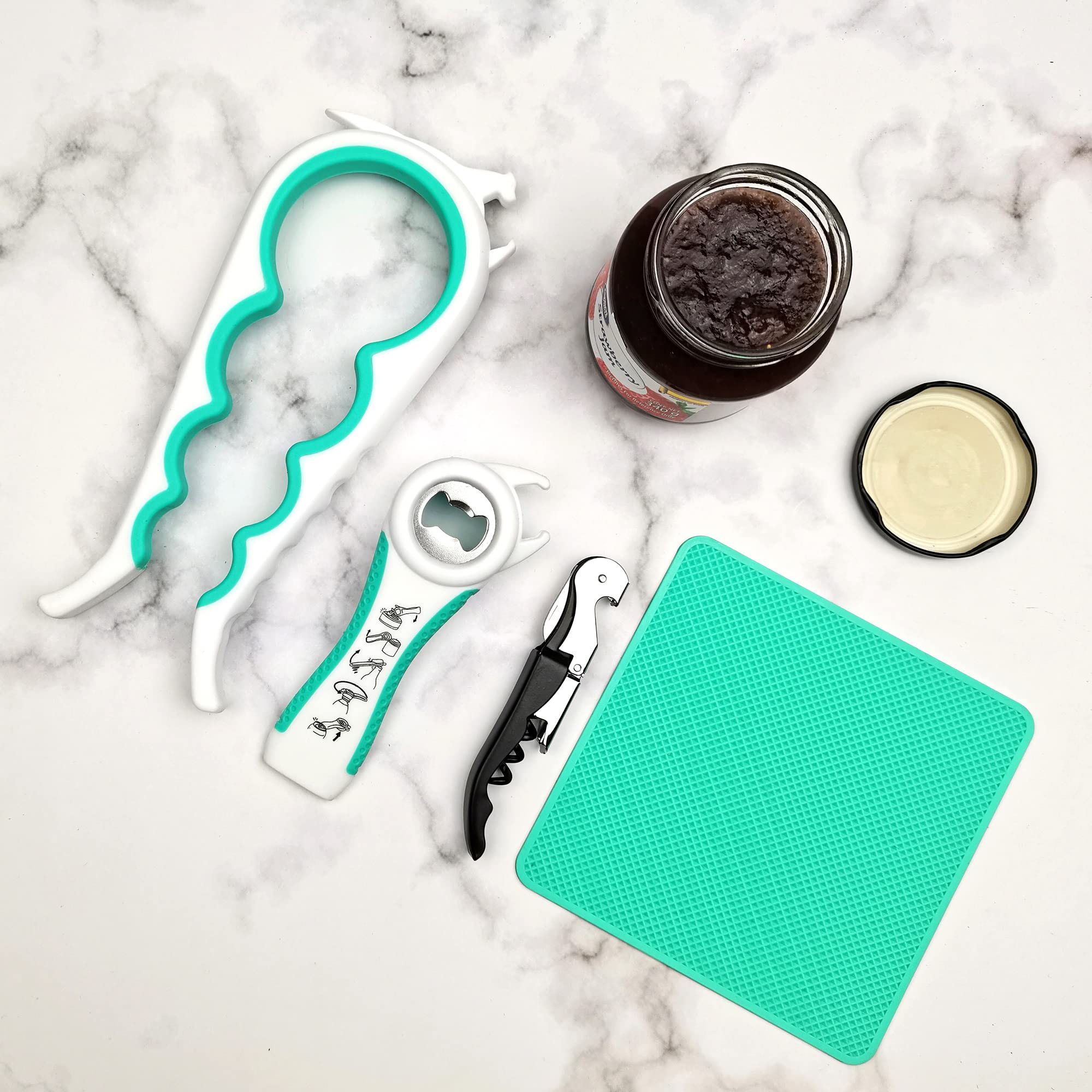 Otstar mouth-shaped hook helps large lids release air and lift.