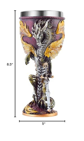 Ottalent collectible goblet displayed on shelf for dragon fans and display cases