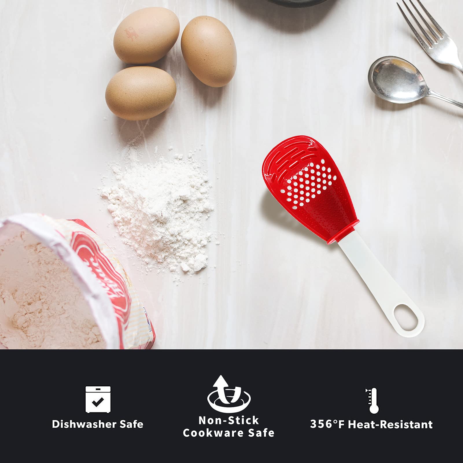Ouboda 6-in-1 spoon daikon grater for veggie prep