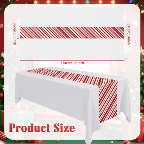Oudain disposable plastic tablecloth protects surfaces during outdoor celebrations.
