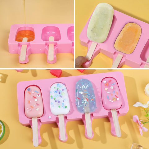 Ouddy Life silicone cakesicle mold for easy release and clean removal