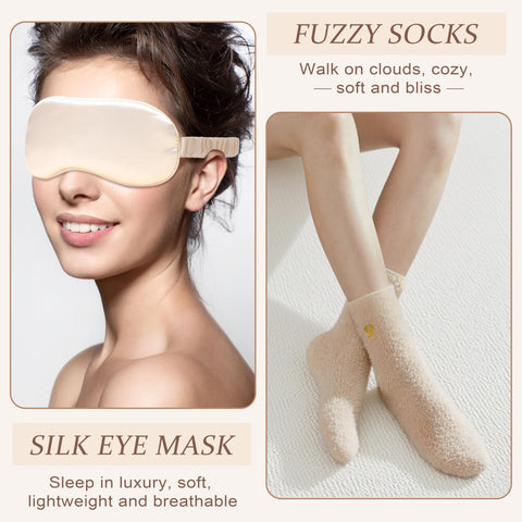 Oufrenn silk eye mask helps restful light control