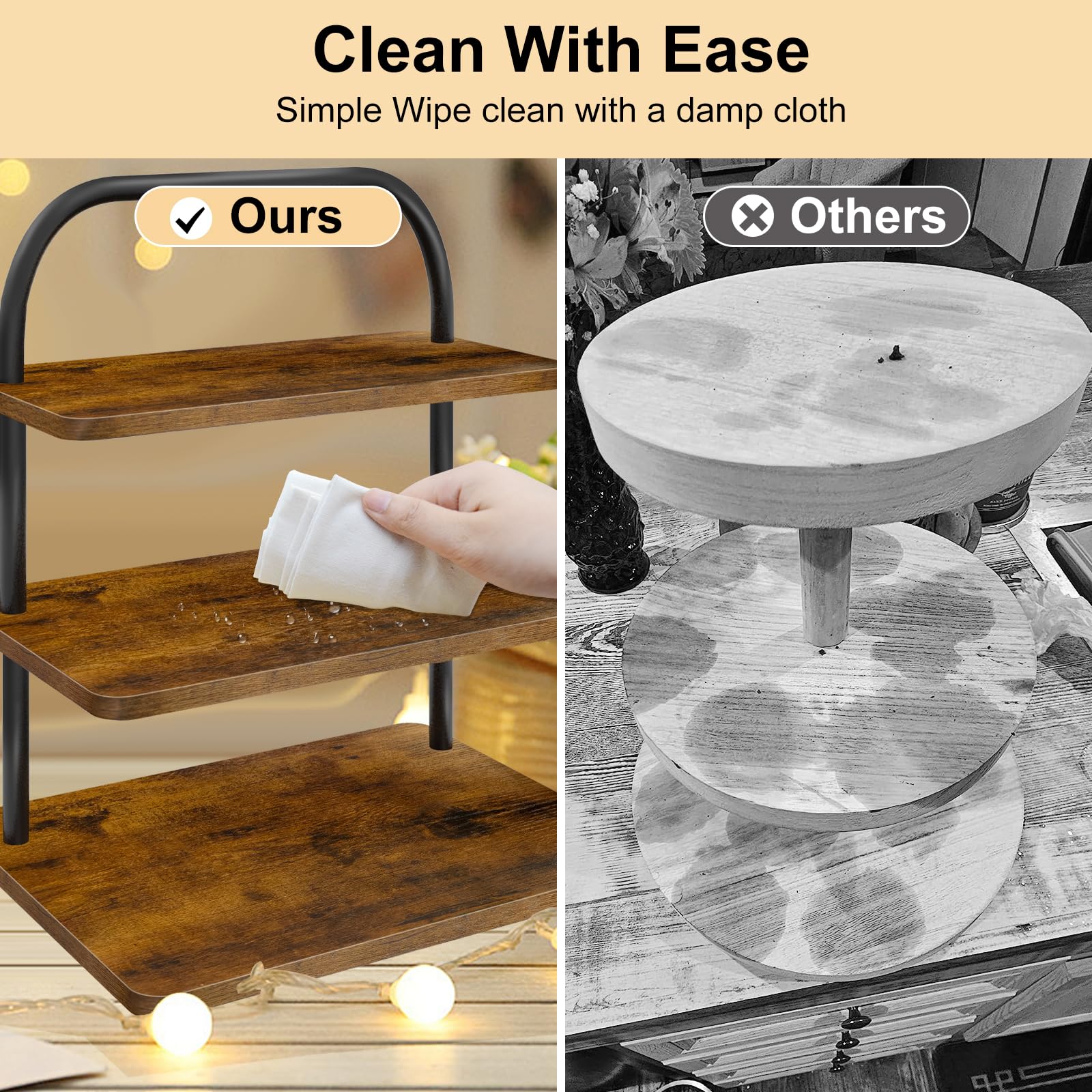 OugeWood easy-clean MDF surface after events