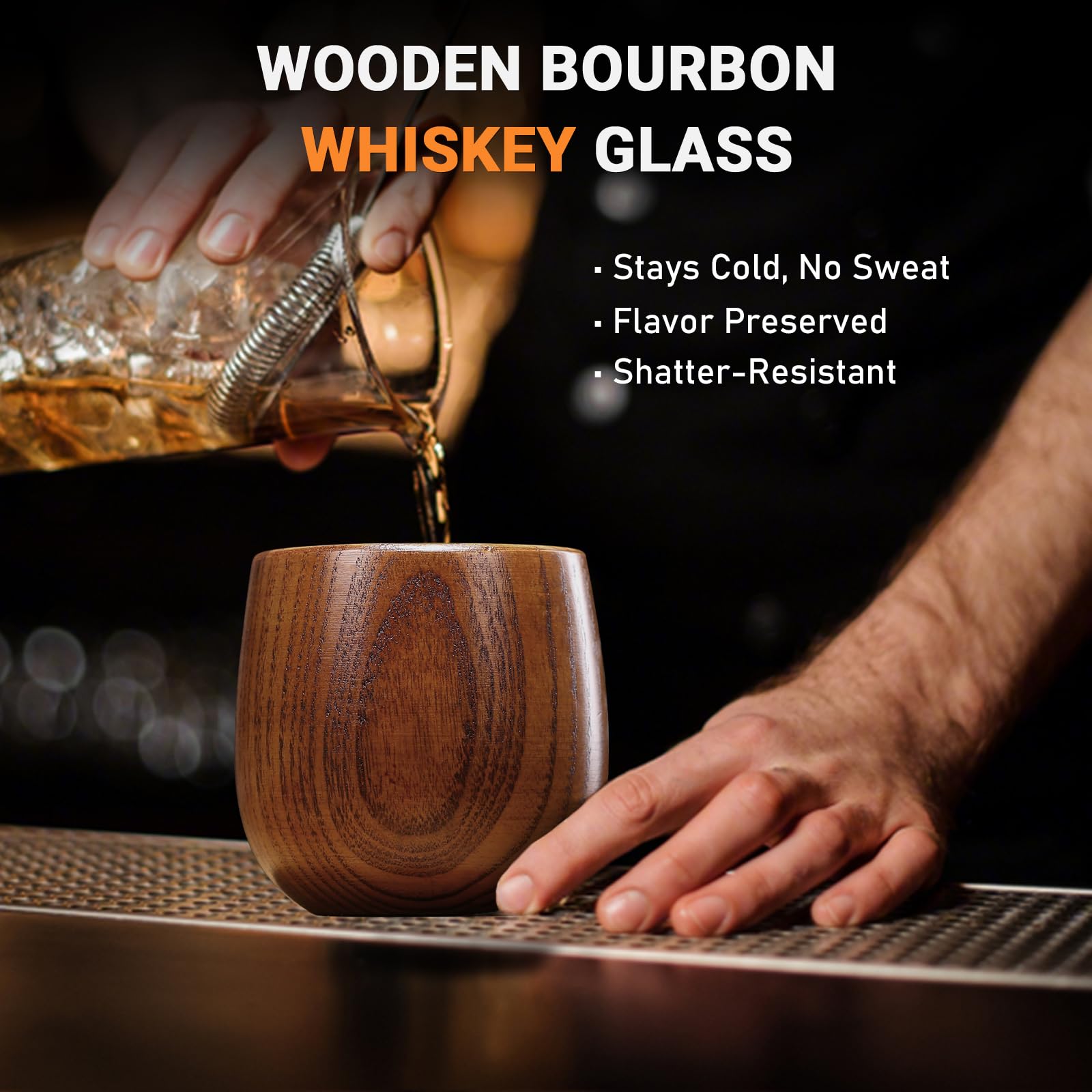 OUHT Gift packaging presents a refined whiskey gift set for birthdays or celebrations