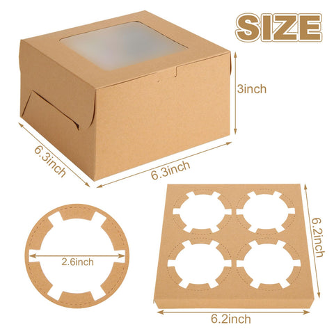 Oungy insert with four cavities keeps cupcakes stable during transport