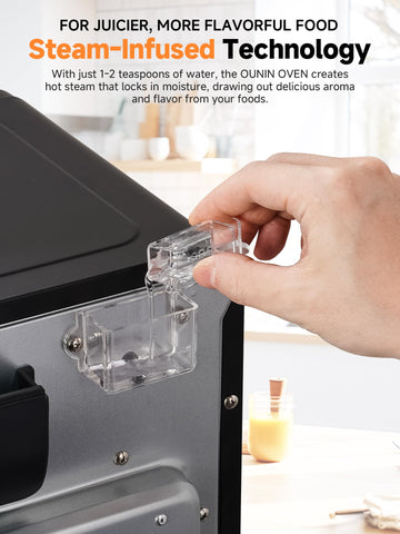 OUNIN 6-in-1 multifunction panel highlighting versatile cooking options