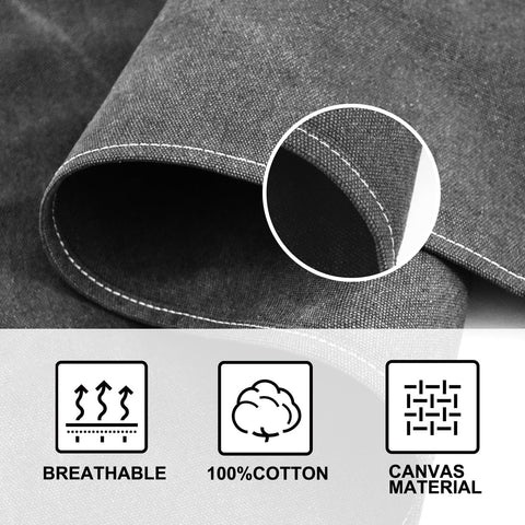 OUNLEN apron sized 26.7 by 29.5 inches for full coverage