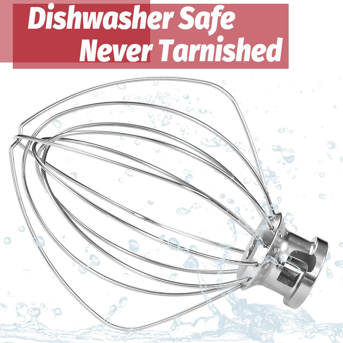OUOLife K45WW stainless steel hub keeps wires securely attached.