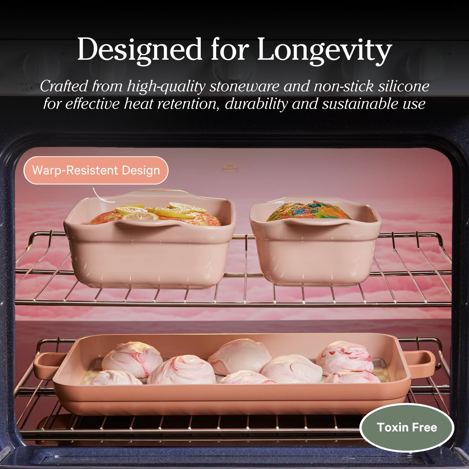 Our Place bakeware oven mat protects surfaces during use