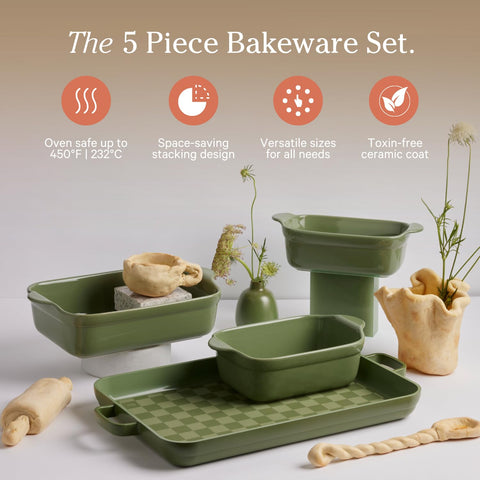 Our Place main bake dish delivering even heat for casseroles and cookies.