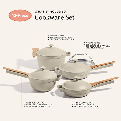 Our Place beechwood spatula highlights natural materials for gentle scraping.