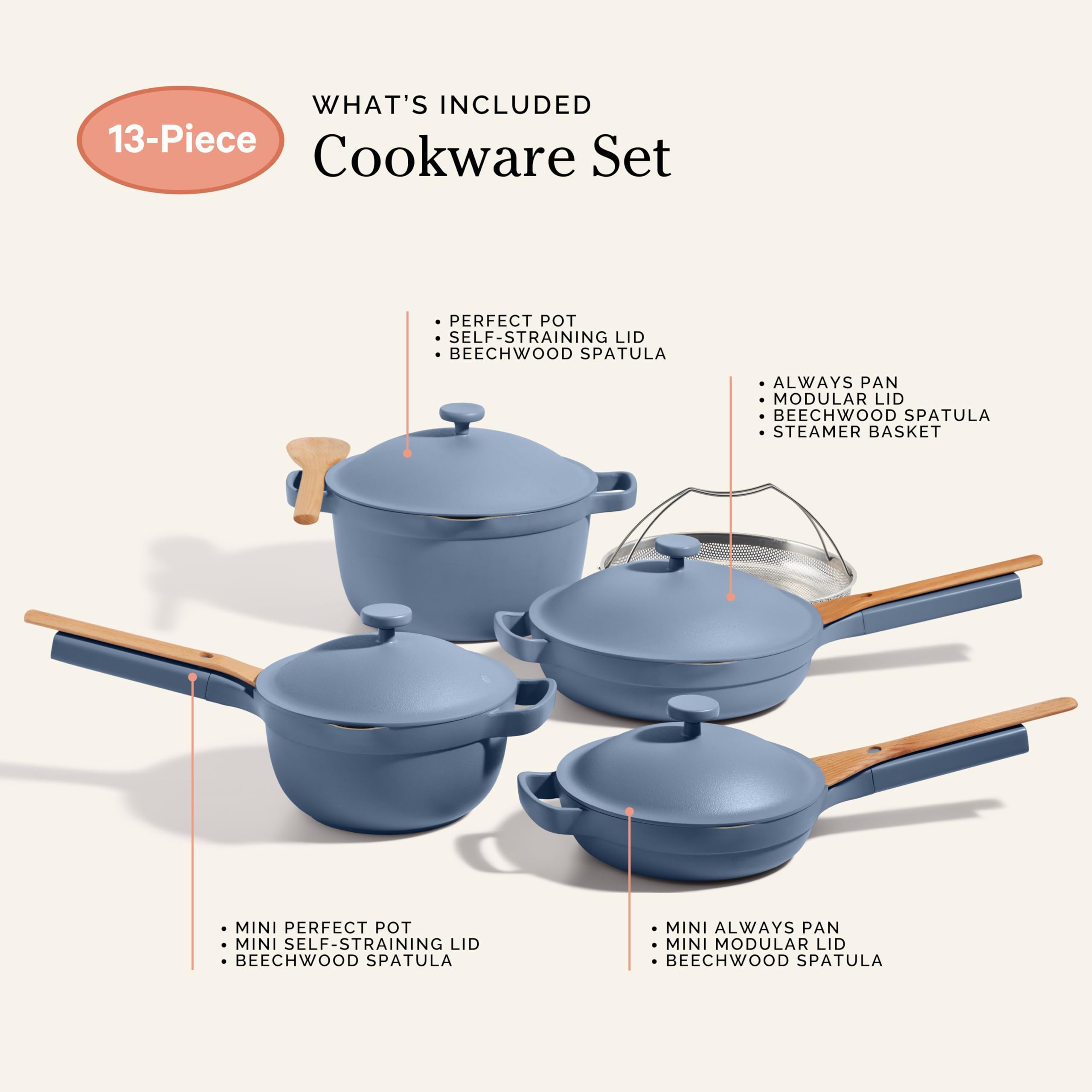 Our Place induction-compatible cookware for versatile stovetop use