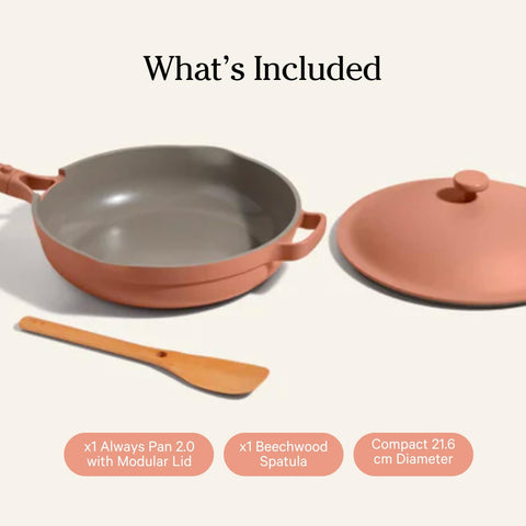 Close-up of ThermaKIND ceramic nonstick surface on Our Place pan