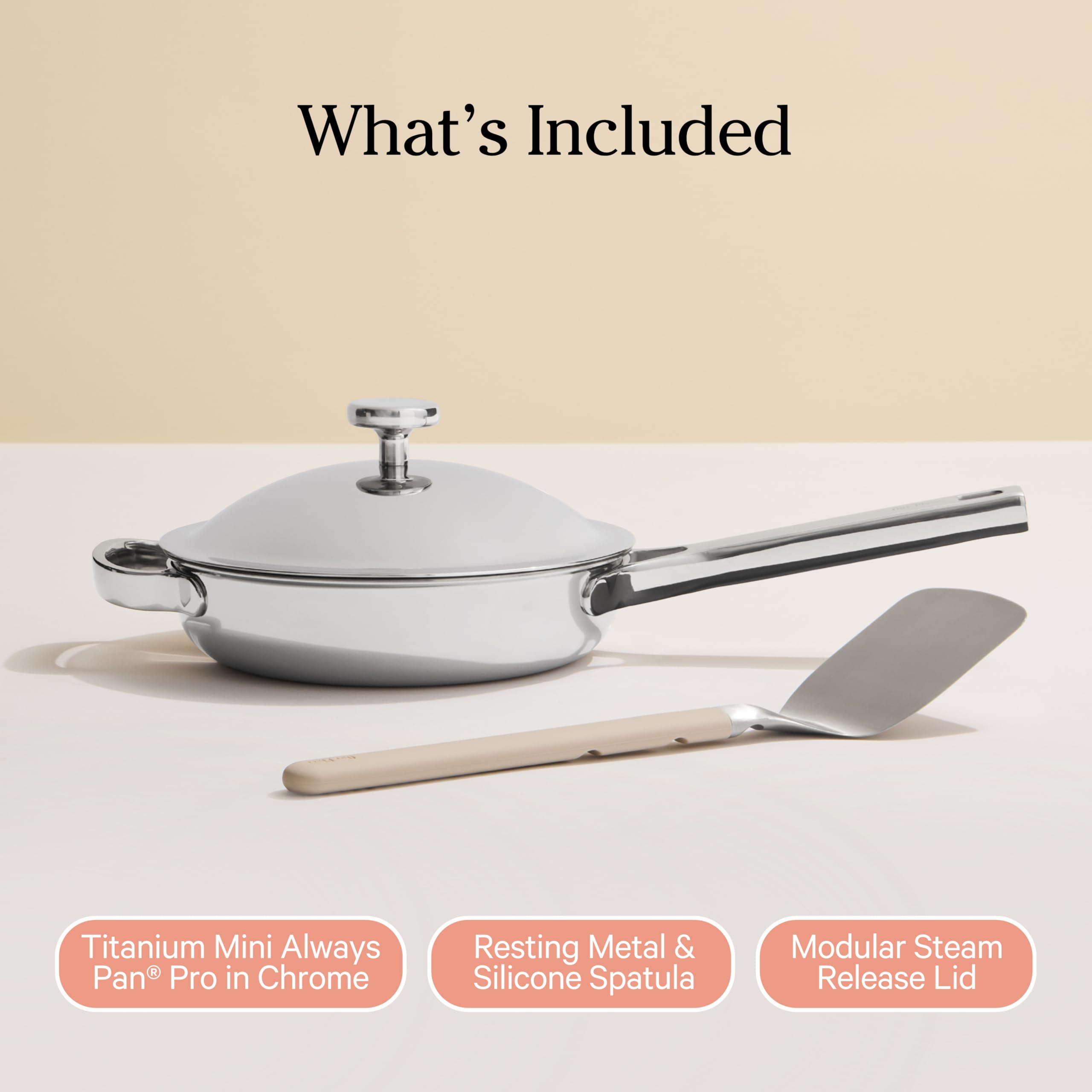 Induction-ready base shown for versatile stovetop cooking