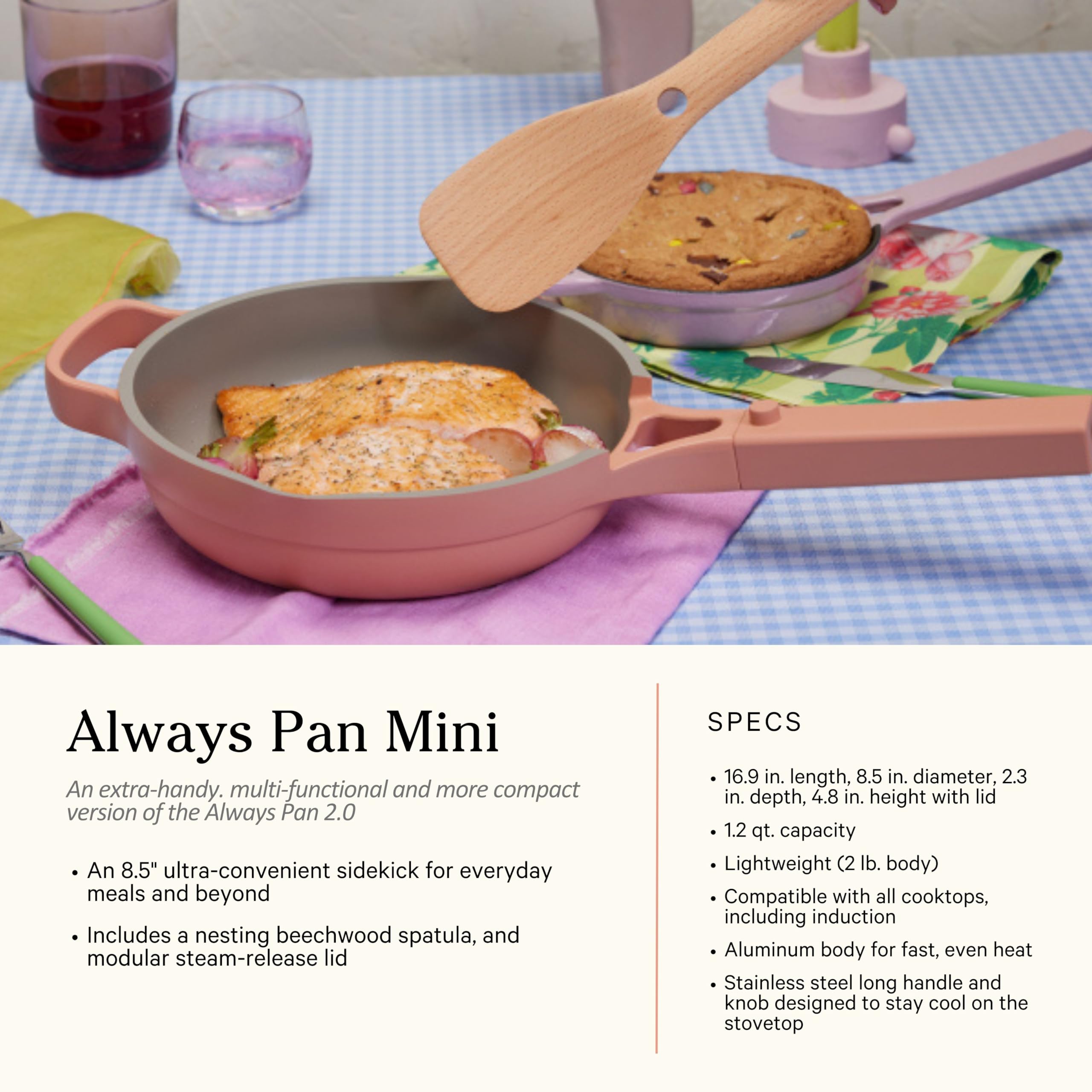Our Place Minis for quick meals and compact storage.