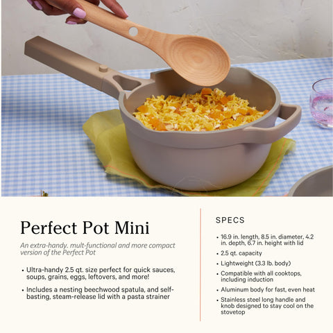 Our Place Thermakind nonstick coating is PFAS-free and easy to clean