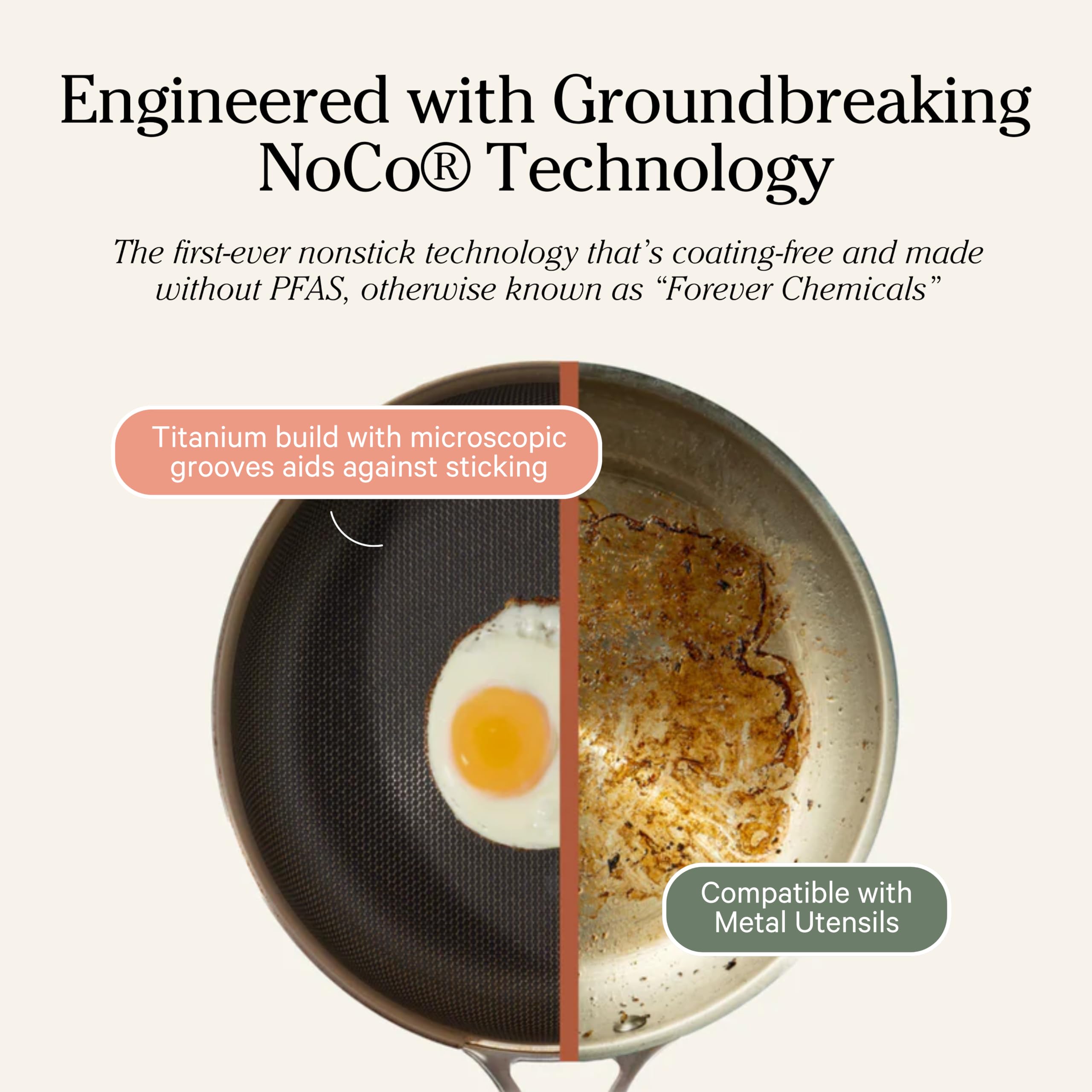 Our Place Titanium Pro Perfect Pot Pro side profile supports boiling and simmering efficiency.