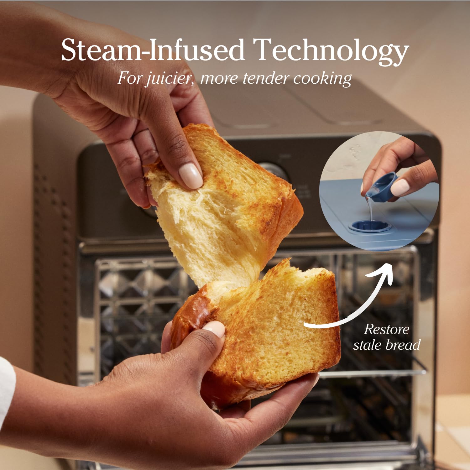 Our Place Wonder Oven 360 convection system delivers even browning and crisp textures