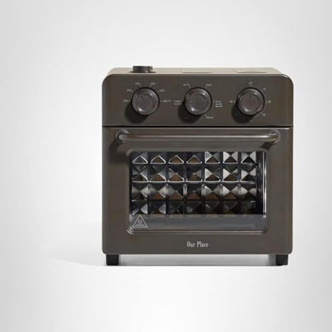Stainless steel chrome finish on the Wonder Oven is durable and easy to clean.