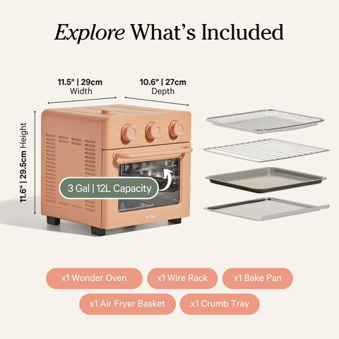 Our Place Wonder Oven compact countertop design fits small kitchens
