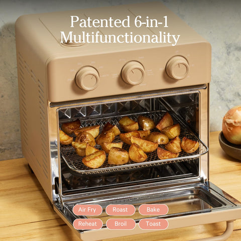 Our Place Wonder Oven interior 12L capacity supports meals for 2–4 people