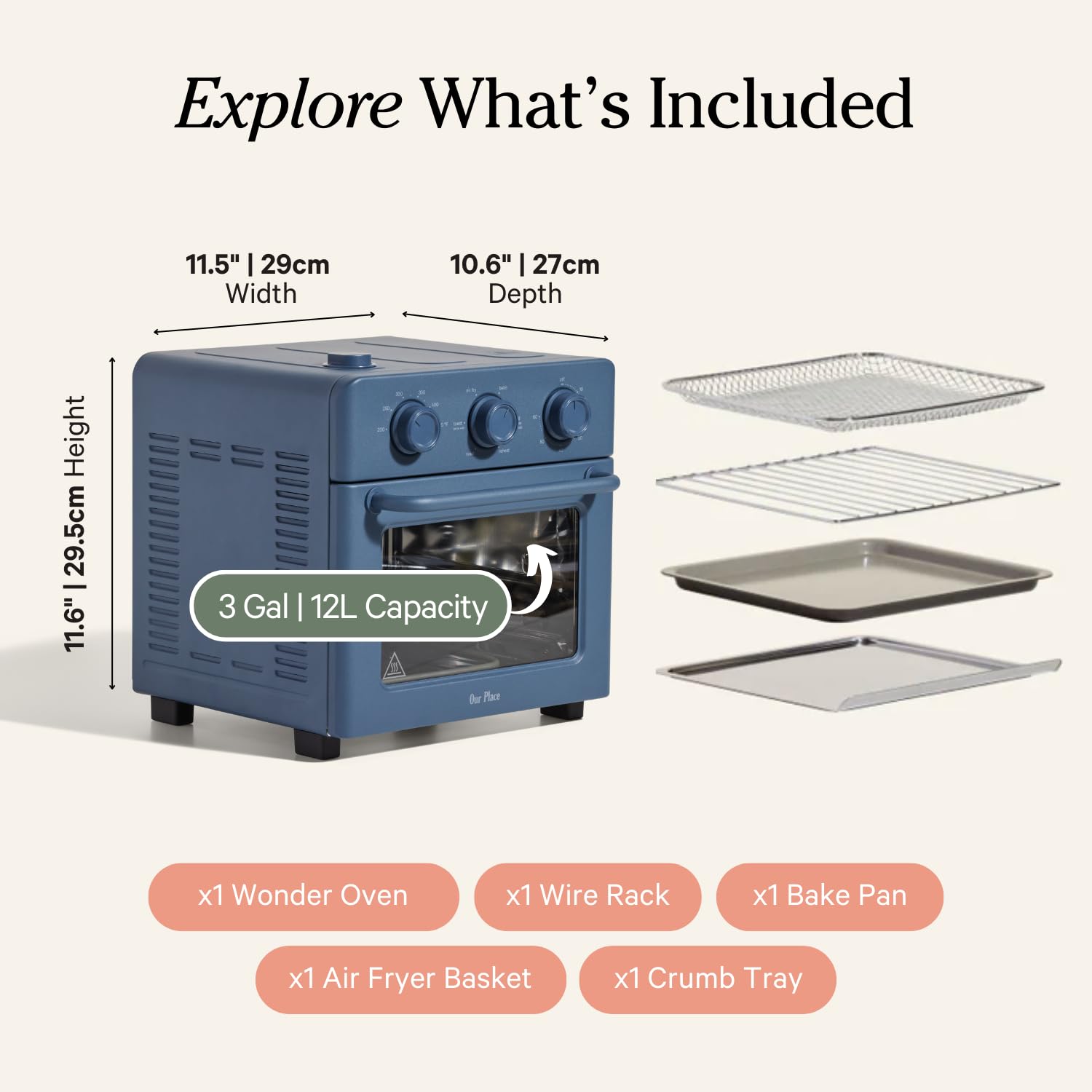 Our Place Wonder Oven rapid preheat saves time