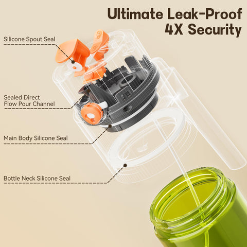 OurCabecue light-blocking glass olive oil dispenser protects freshness and flavor.