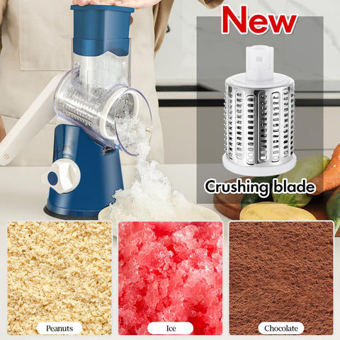Ourokhome grater produces cheese shavings perfect for pizzas and salads.