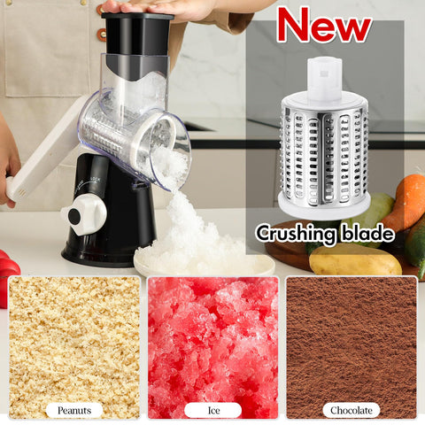 Ourokhome coarse shred blade for hearty cheese and vegetables.