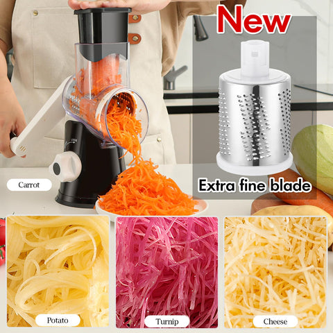 Ourokhome fine shred blade for delicate toppings and light textures.