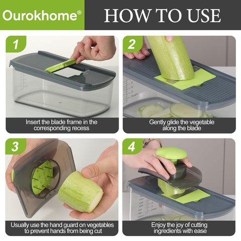 Ourokhome blade storage box keeps blades organized