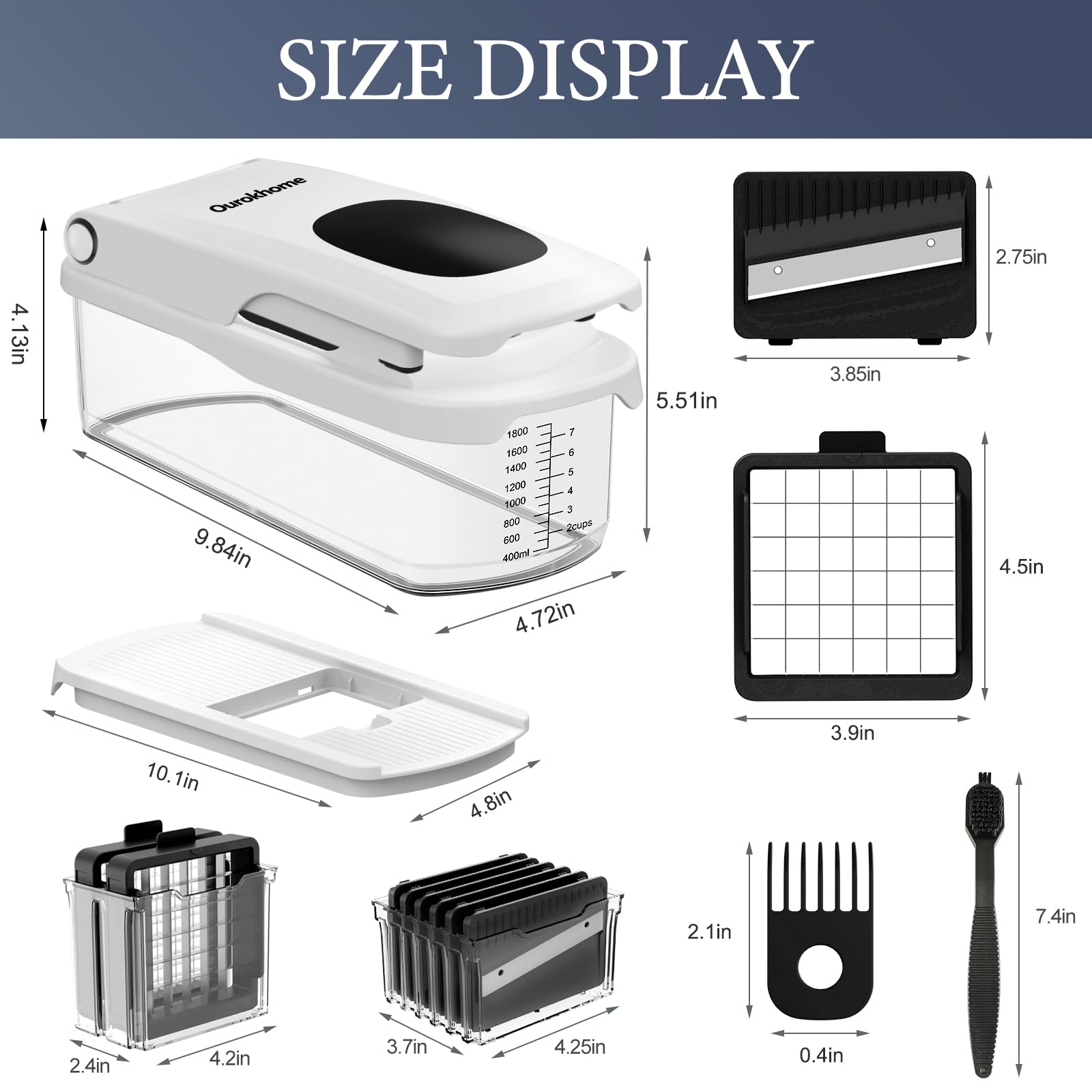 Ourokhome blade storage boxes neatly house all blades for safe storage