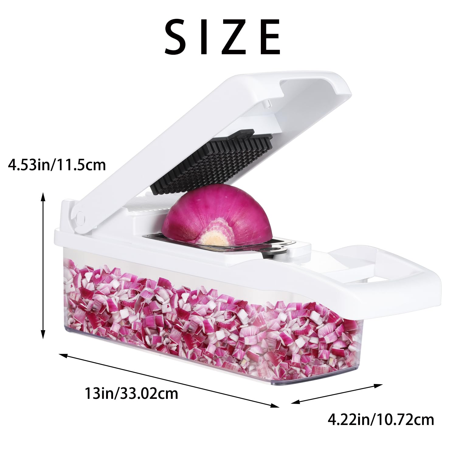 Ourokhome hand-protector image helps safe chopping during quick meal prep.