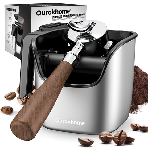 Ourokhome knock box with removable knock bar for quick ground disposal