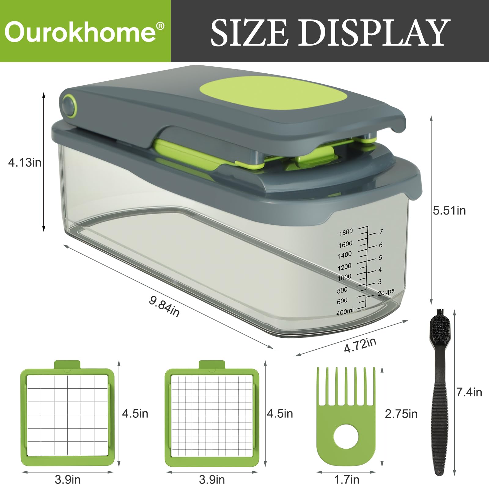 Ourokhome quarter-inch dicing blade for finer strips
