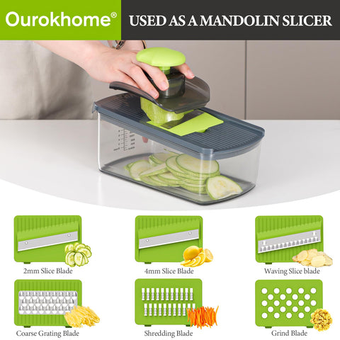 Ourokhome safety hand guard protects fingers during chopping tasks.